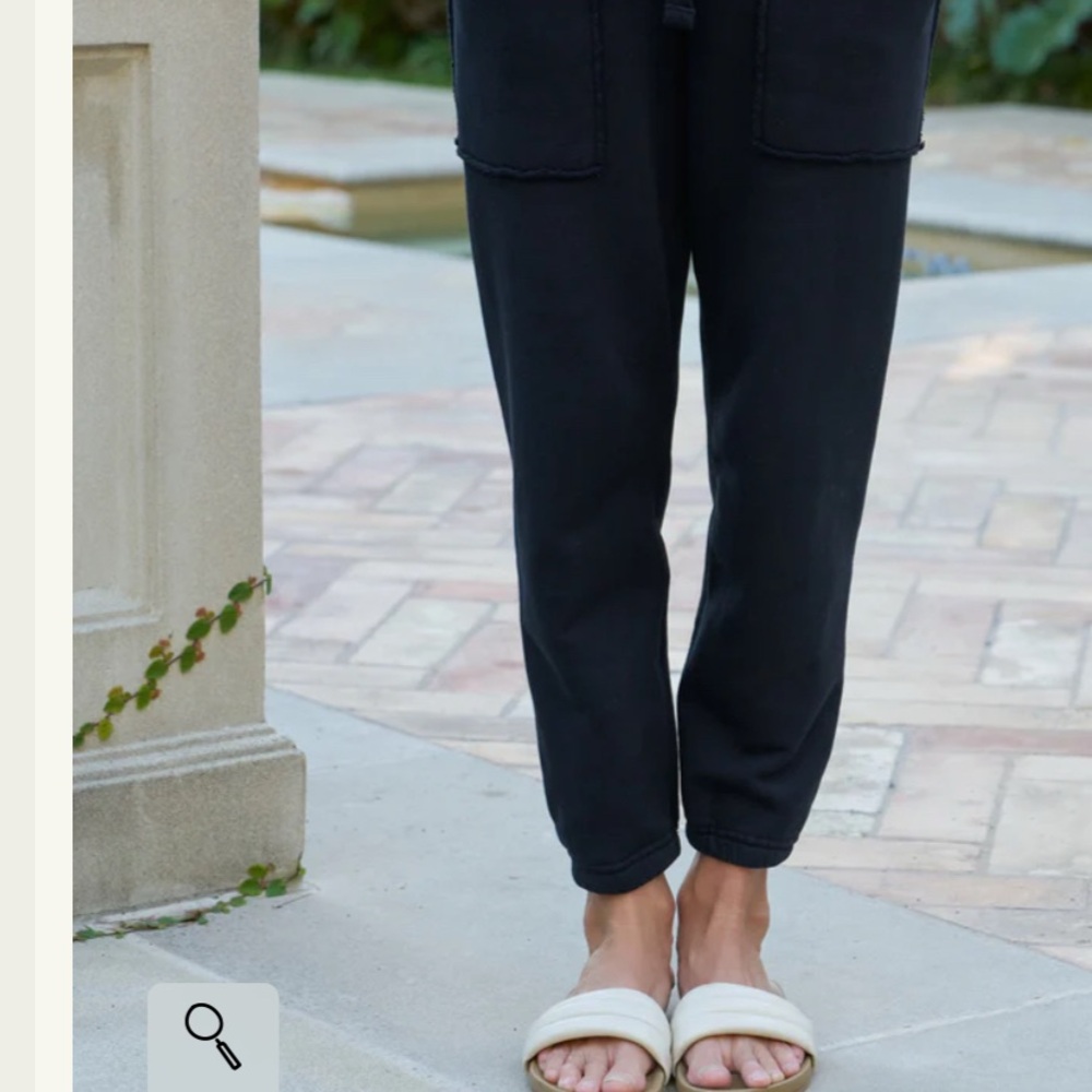 Frank and Eileen Eamon Black Jogger Pants